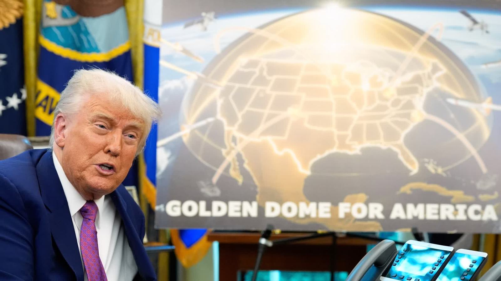 特朗普發展金穹導彈系統進度落後　近2000億預算欠規劃