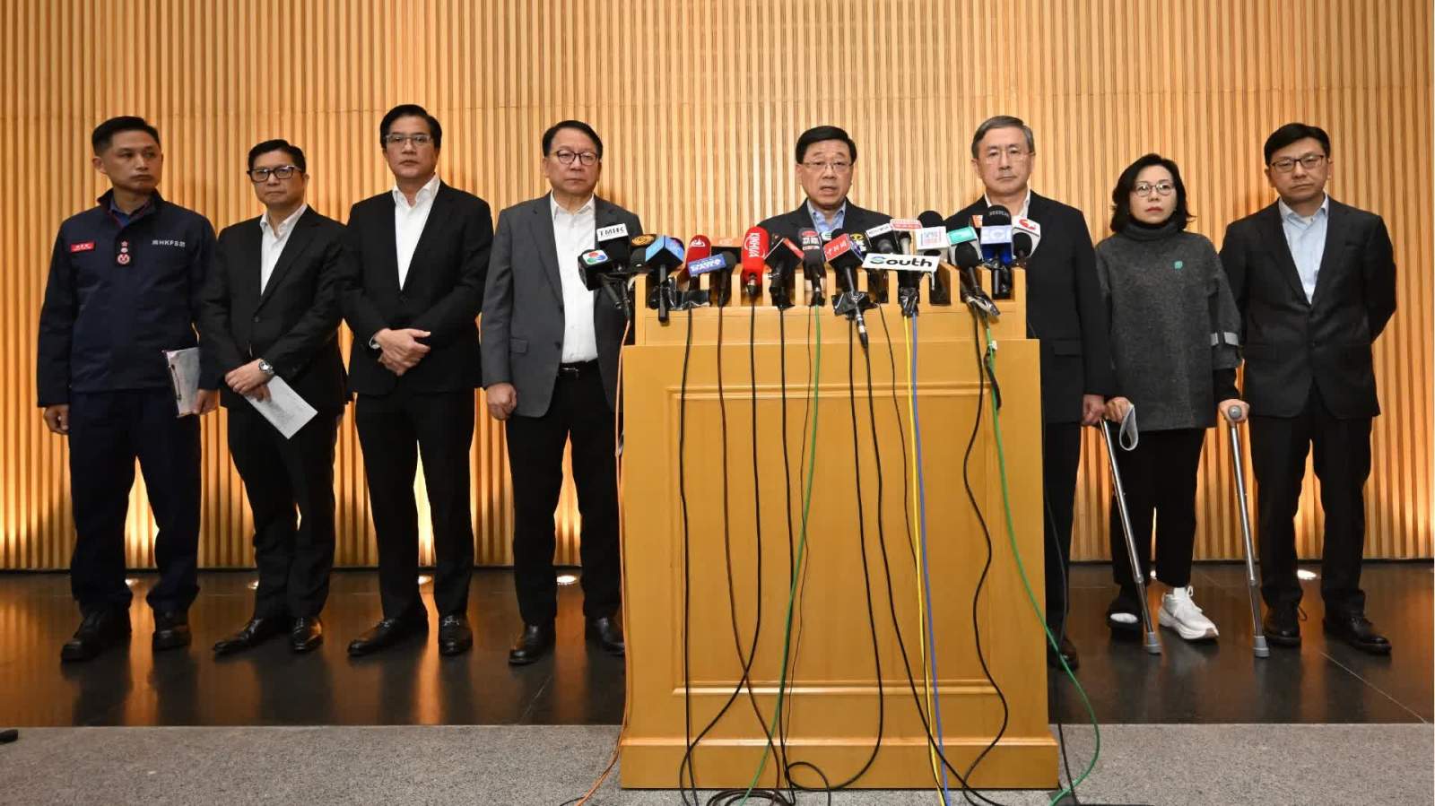 大埔宏福苑大火｜特區政府發布全面跟進大埔火災應對工作的公報