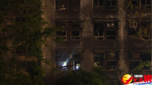 大埔宏福苑大火｜消防到單位內搜索