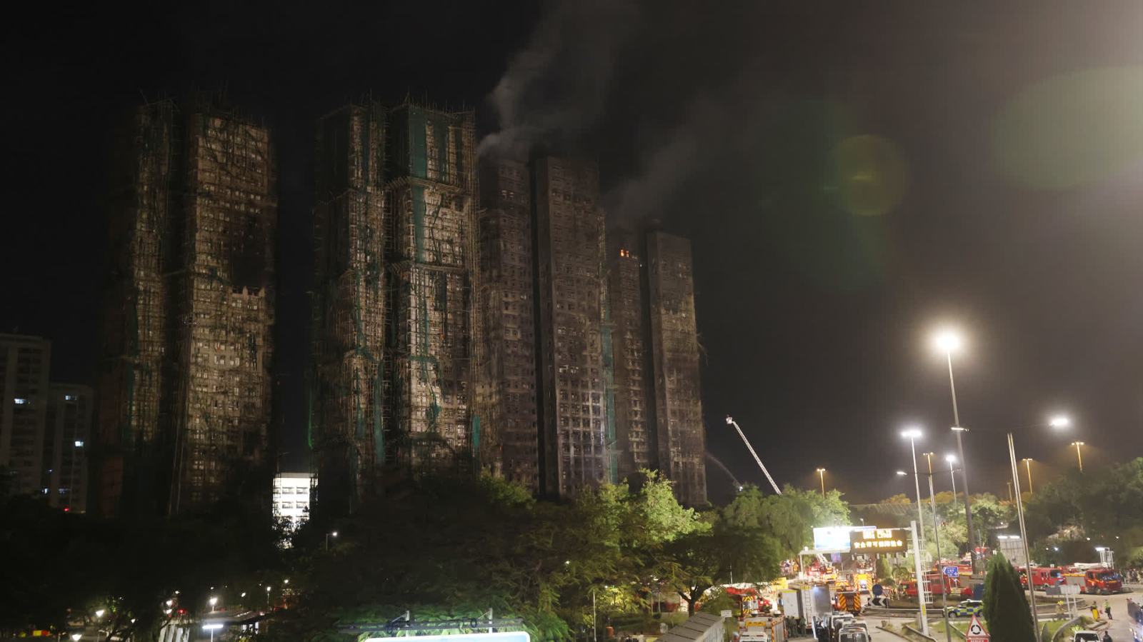 大埔宏福苑大火｜死亡人數升至83人　傷者共有76人