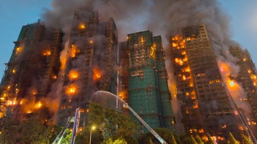 大埔宏福苑大火 | 為何不用直升機和無人機滅火？香港消防回應