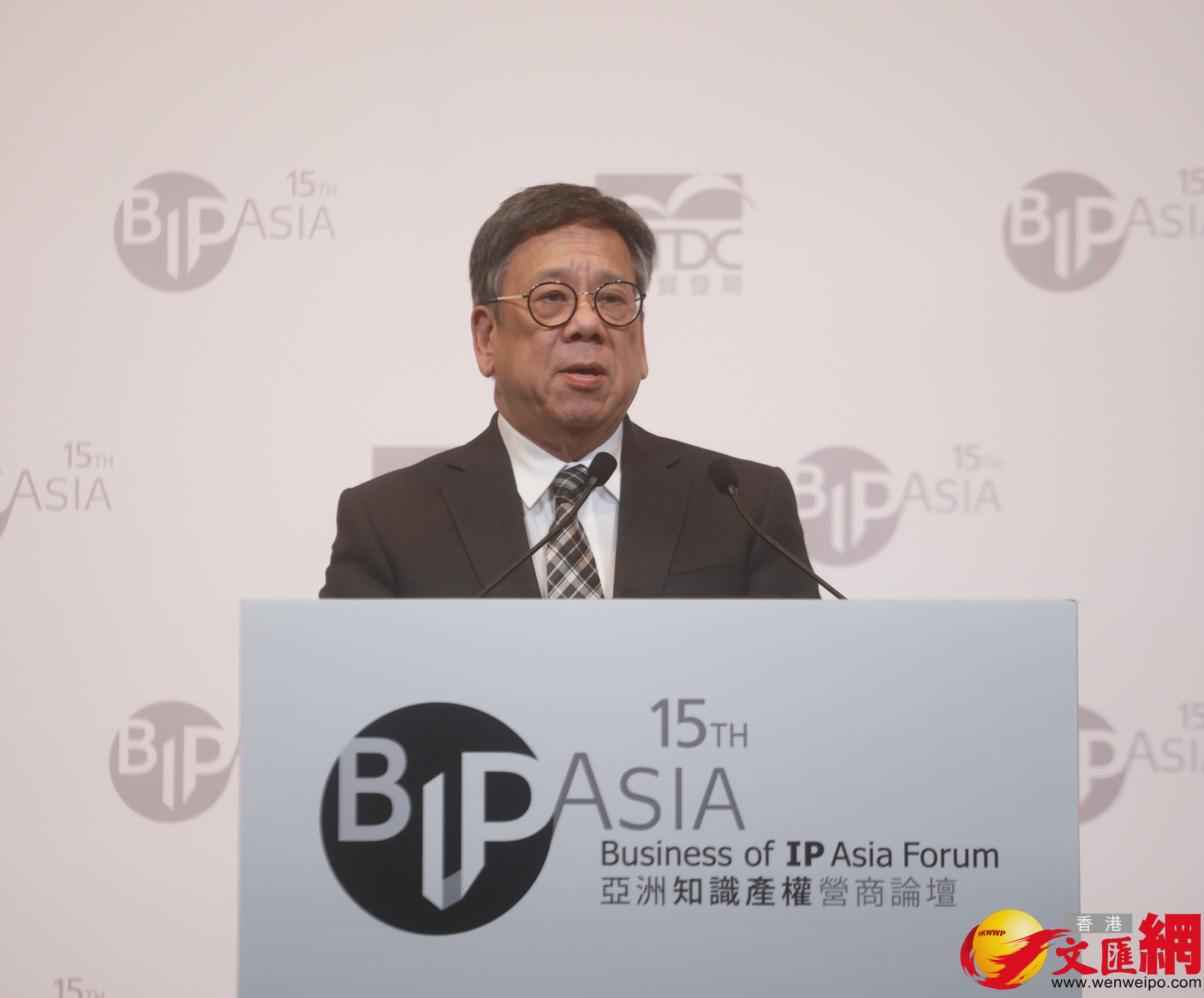 商務及經濟發展局局長丘應樺（香港文匯報記者郭木又攝）