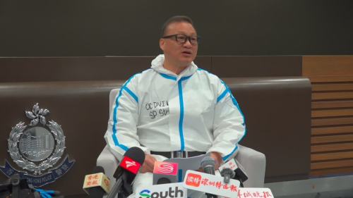 大埔宏福苑大火｜警隊DVIU逐戶搜索災場　陳嘉靖：遇難者「不只是編號」