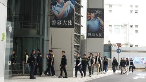 （多圖）立法會選舉｜ 公務員專屬票站運作順暢