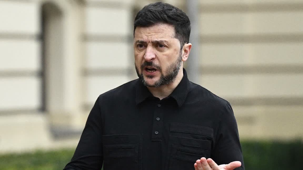 澤連斯基與美特使通話   今與英法德領袖會面