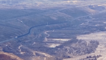 （有片）世界首次3.5萬噸群組列車試驗成功