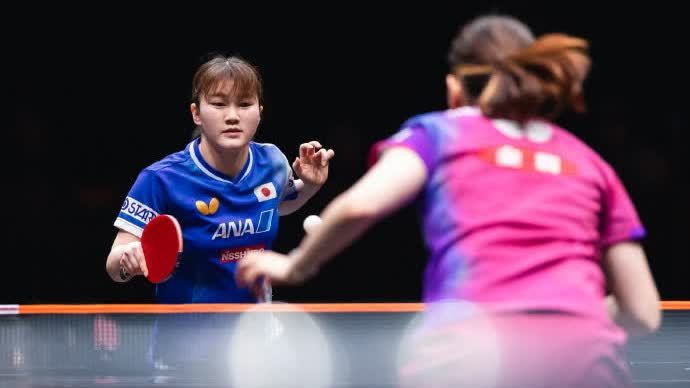 WTT香港總決賽｜大藤沙月4-0零封隊友桥本帆乃香