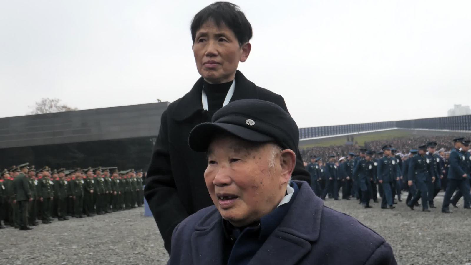 南京大屠殺倖存者告誡國人：不忘歷史警鐘長鳴