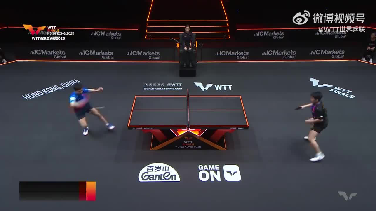 （有片）WTT香港總決賽第4日精彩球合集