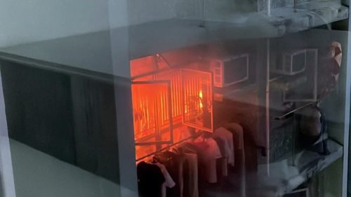 馬鞍山錦豐苑單位陷火海 約200人逃生幸無傷亡