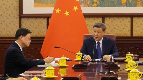 習近平聽取李家超述職報告