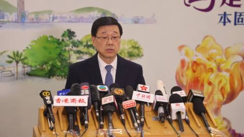 （有片）特首述職｜李家超：感謝習主席充分肯定特區(qū)政府工作