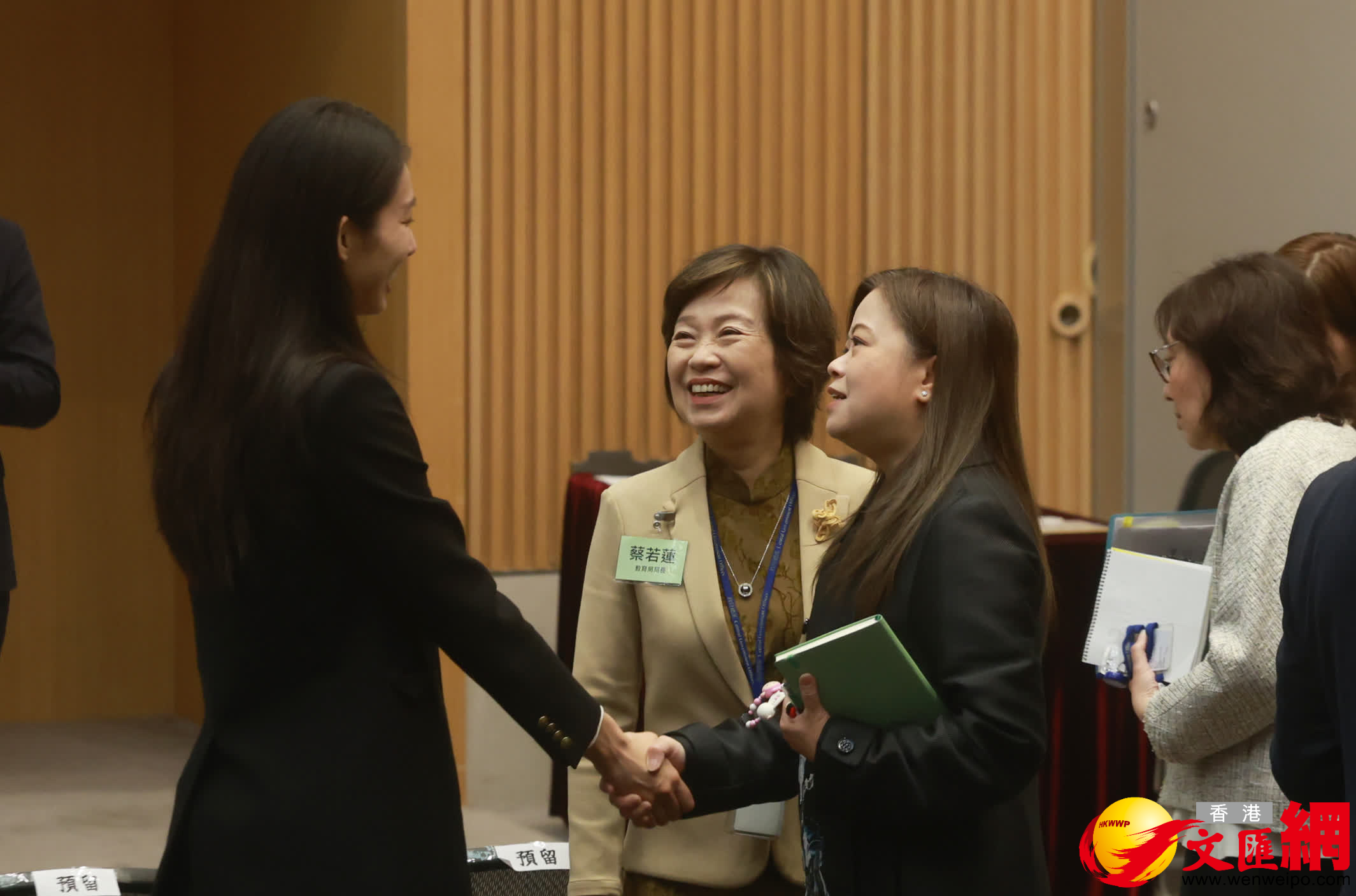 特區政府與第八屆立法會候任議員交流會。（香港文匯報記者郭木又攝）