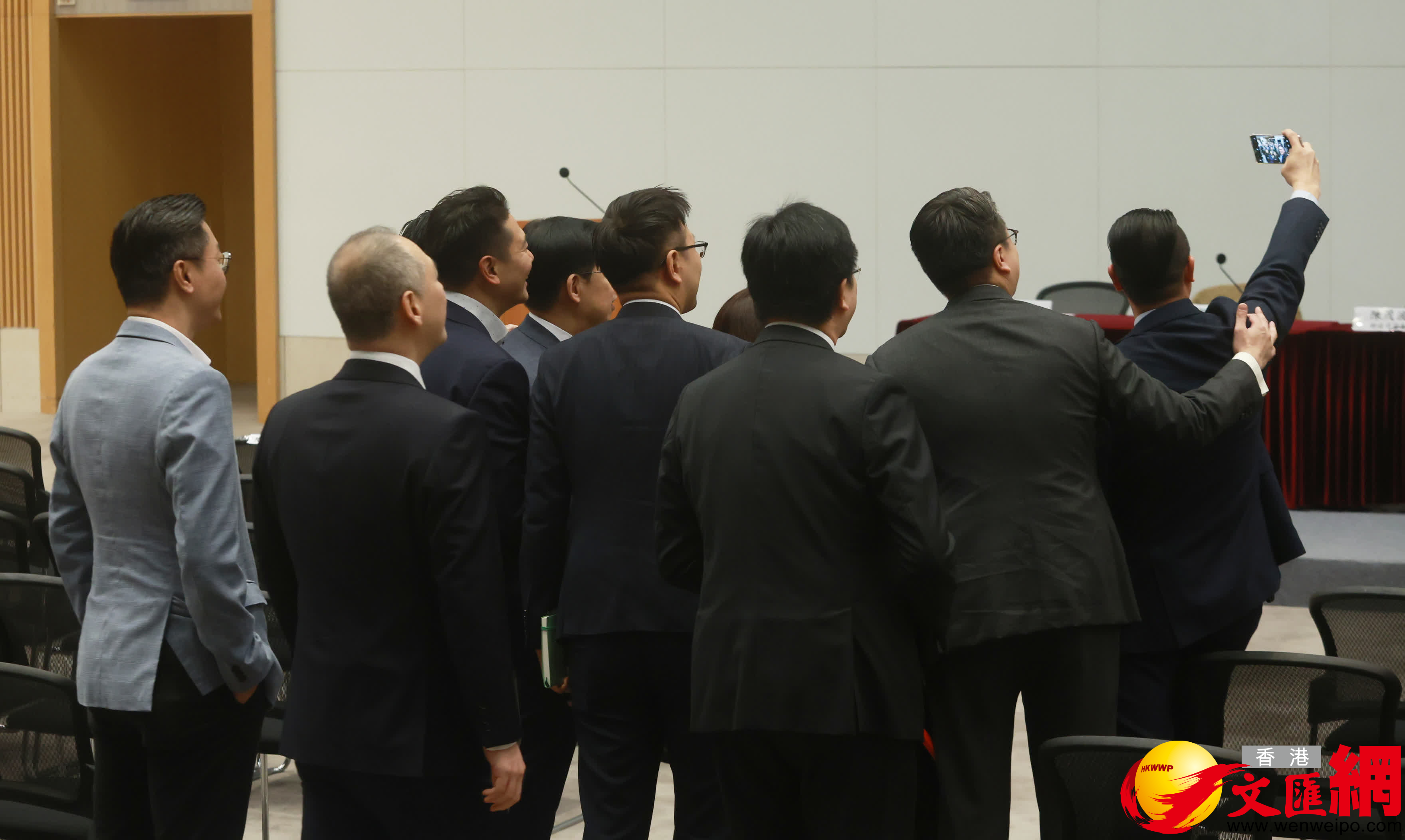 特區政府與第八屆立法會候任議員交流會。（香港文匯報記者郭木又攝）