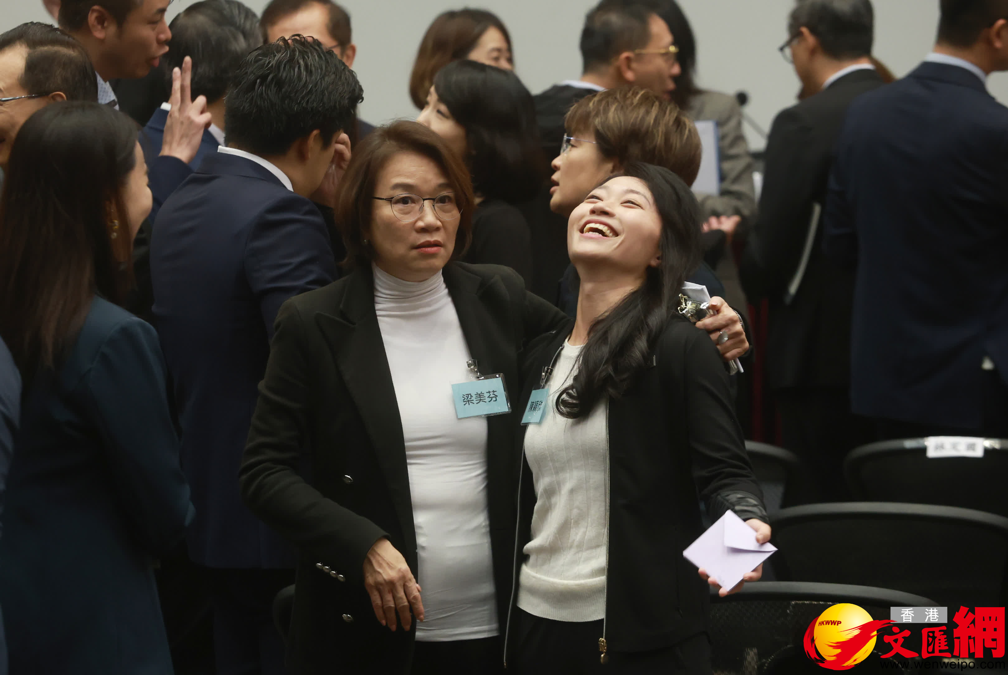 特區政府與第八屆立法會候任議員交流會。（香港文匯報記者郭木又攝）