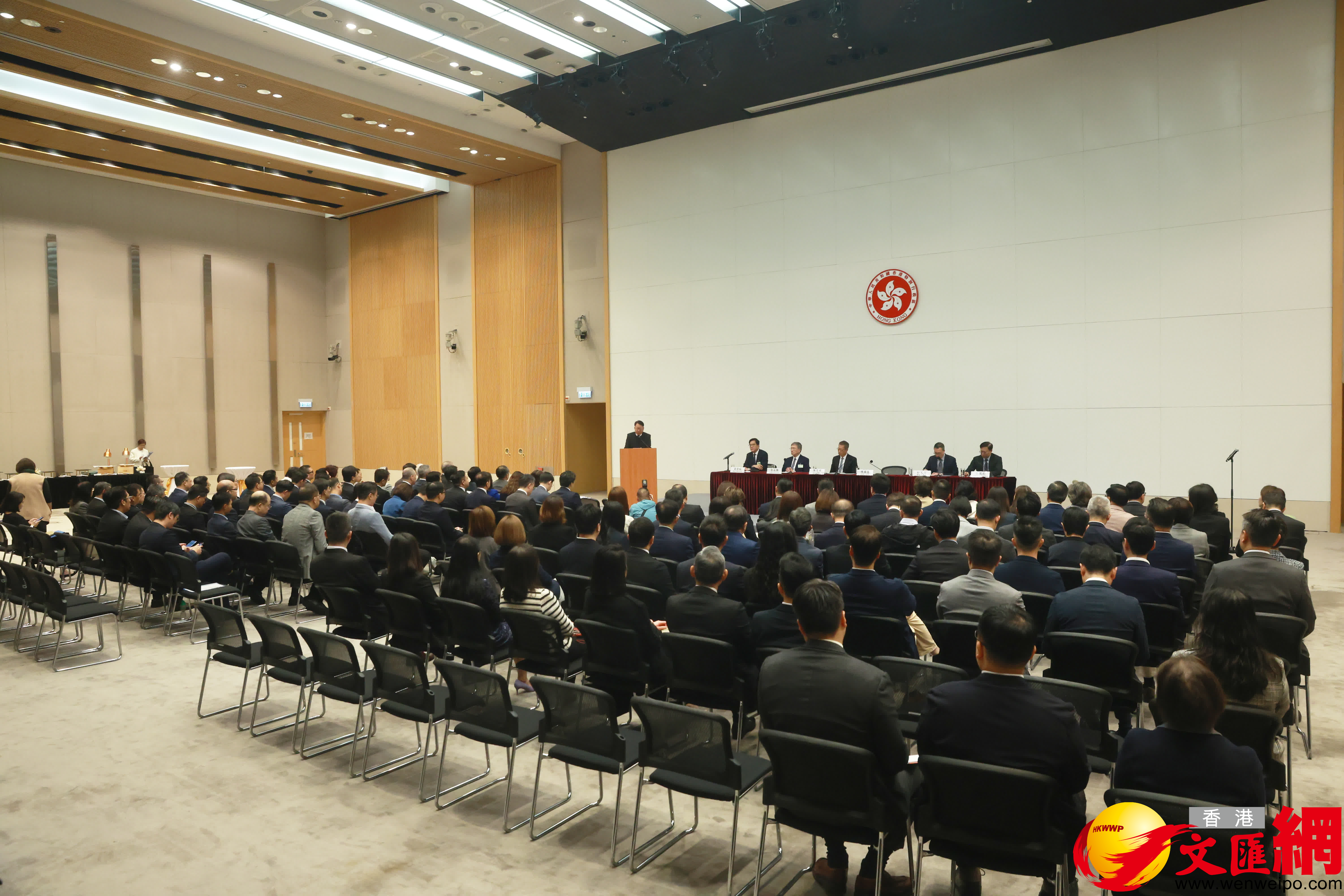 特區政府與第八屆立法會候任議員交流會。（香港文匯報記者郭木又攝）