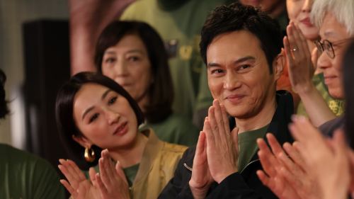 （有片）《璀璨之城》澳門重開鏡 張智霖變「惡男」虐眾女星