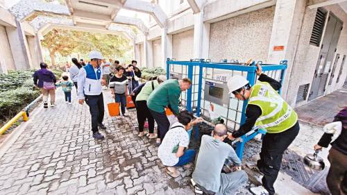 上水緊急水管維修工程完成　凌晨約1時半恢復食水供應