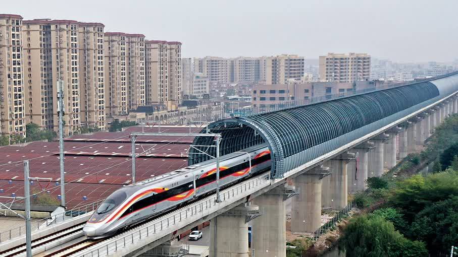 報語新媒｜「早飲廣府茶，午食湛江鮮」　這兩條高鐵齊發！