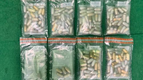 卡塔爾多哈經吉隆坡抵港 19歲青年行李藏值350萬可卡因斷正