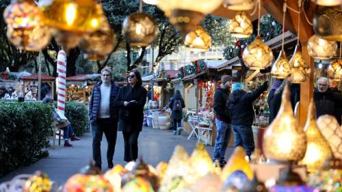 聖誕假期：意大利羅馬節日氛圍濃厚