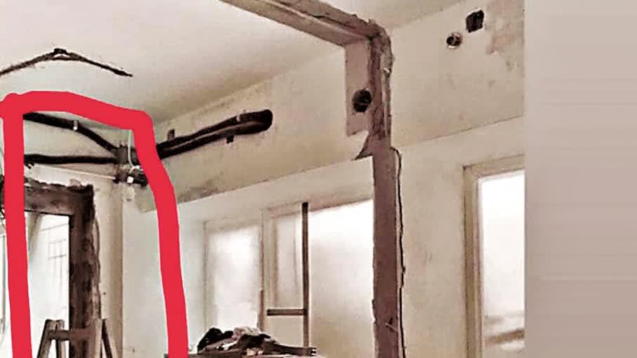 日出康城業主擅拆主力牆判罰18萬　法官批故意漠視牆壁狀況