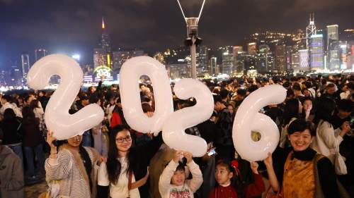 圖集｜尖沙咀除夕倒數現場圖來啦！
