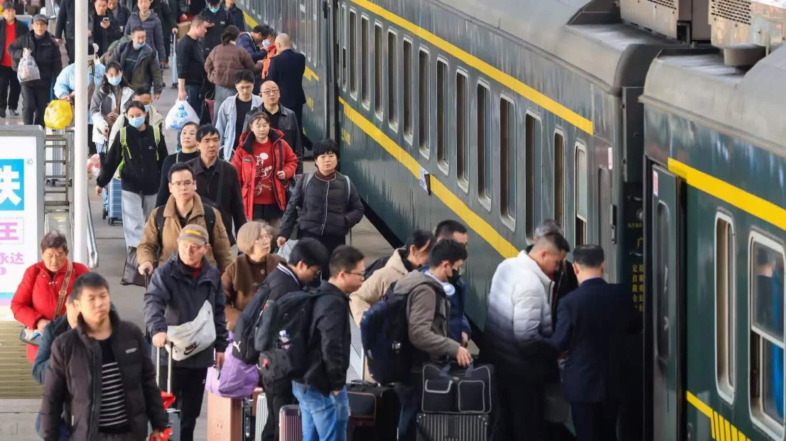 1月3日預計發送旅客340萬人次　長三角鐵路迎元旦假期返程客流高峰