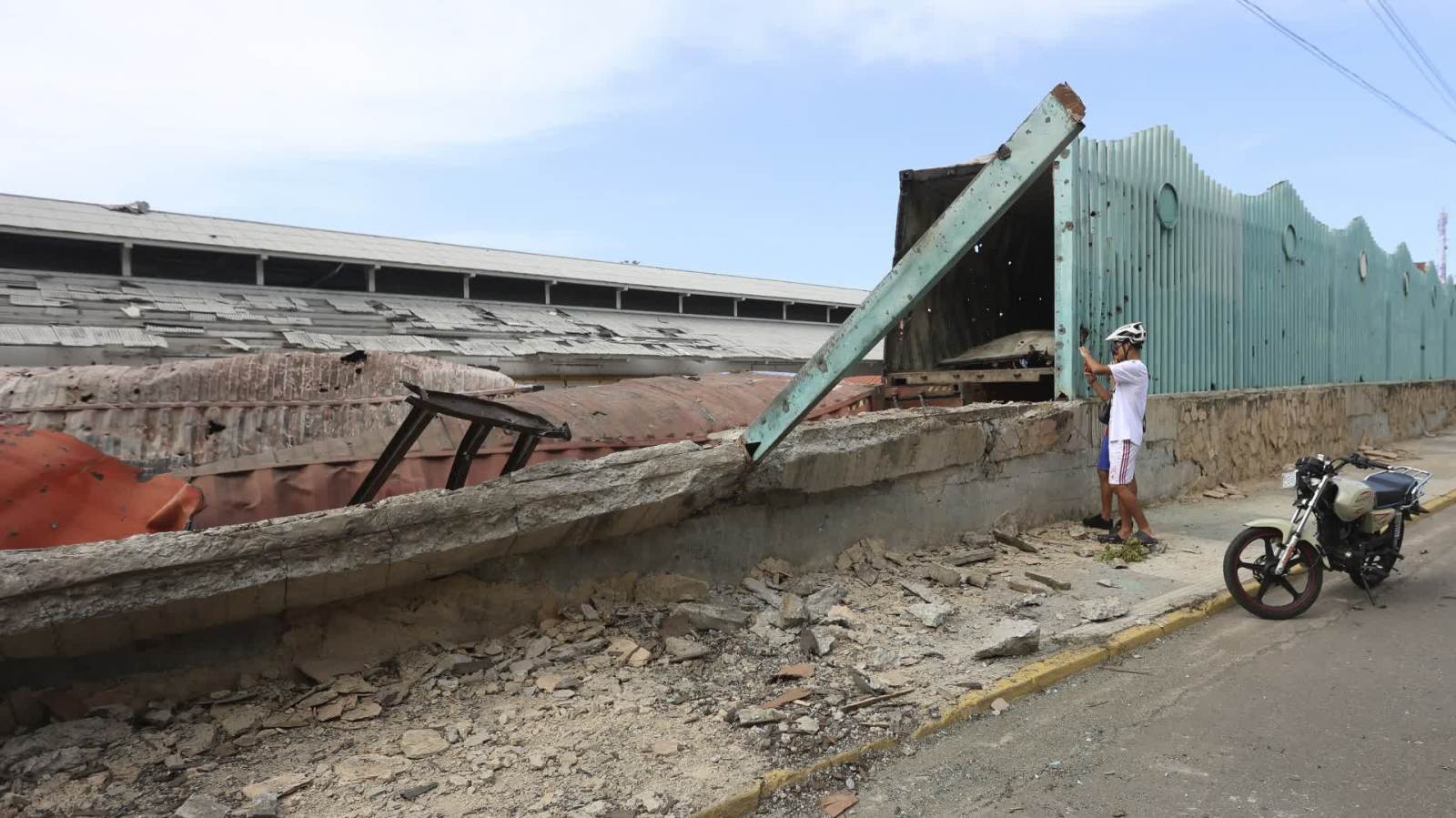 圖集｜直擊委內瑞拉遭襲地區