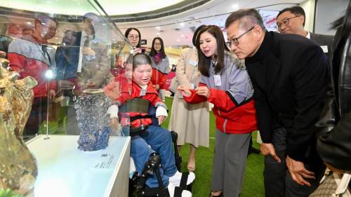 陳茂波稱讓社會充分欣賞殘疾人士潛能非常重要　有助更好融入