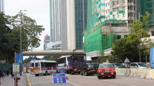 黎智英案今求情　西九龍法院外現場情況