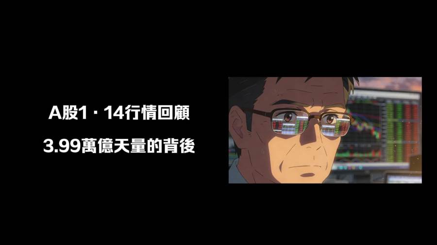 （有片）A股1·14行情回顧丨3.99萬億天量的背後