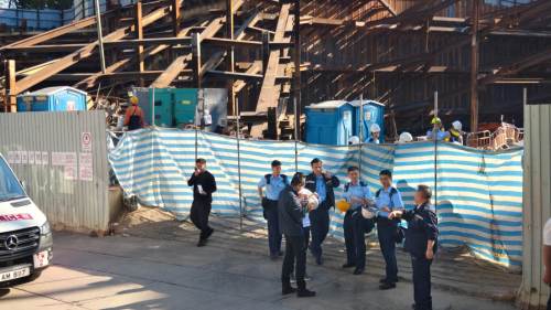 荃灣奪命工傷│勞工處高度關注事故 向地盤發出暫時停工通知書