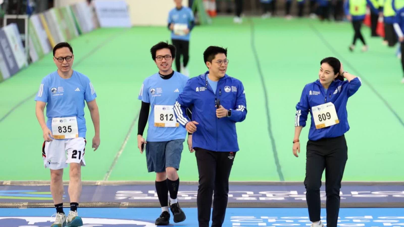 渣馬｜陳茂波、鄧炳強、霍啟剛、郭晶晶等參與領袖盃