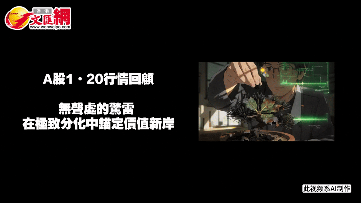 有片）A股1·20行情回顧丨無聲處的驚雷在極致分化中錨定價值新岸- 財經- 香港文匯網