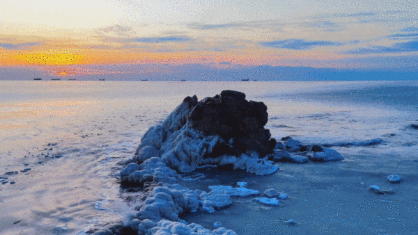 （有片）「荷葉冰」連片　冬日限定海景