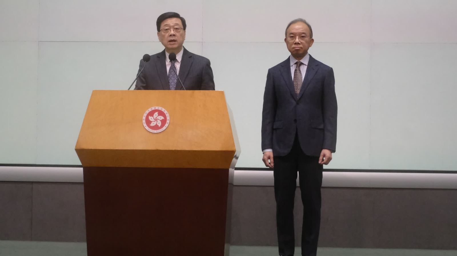 李家超：曾國衞因為健康理由辭職