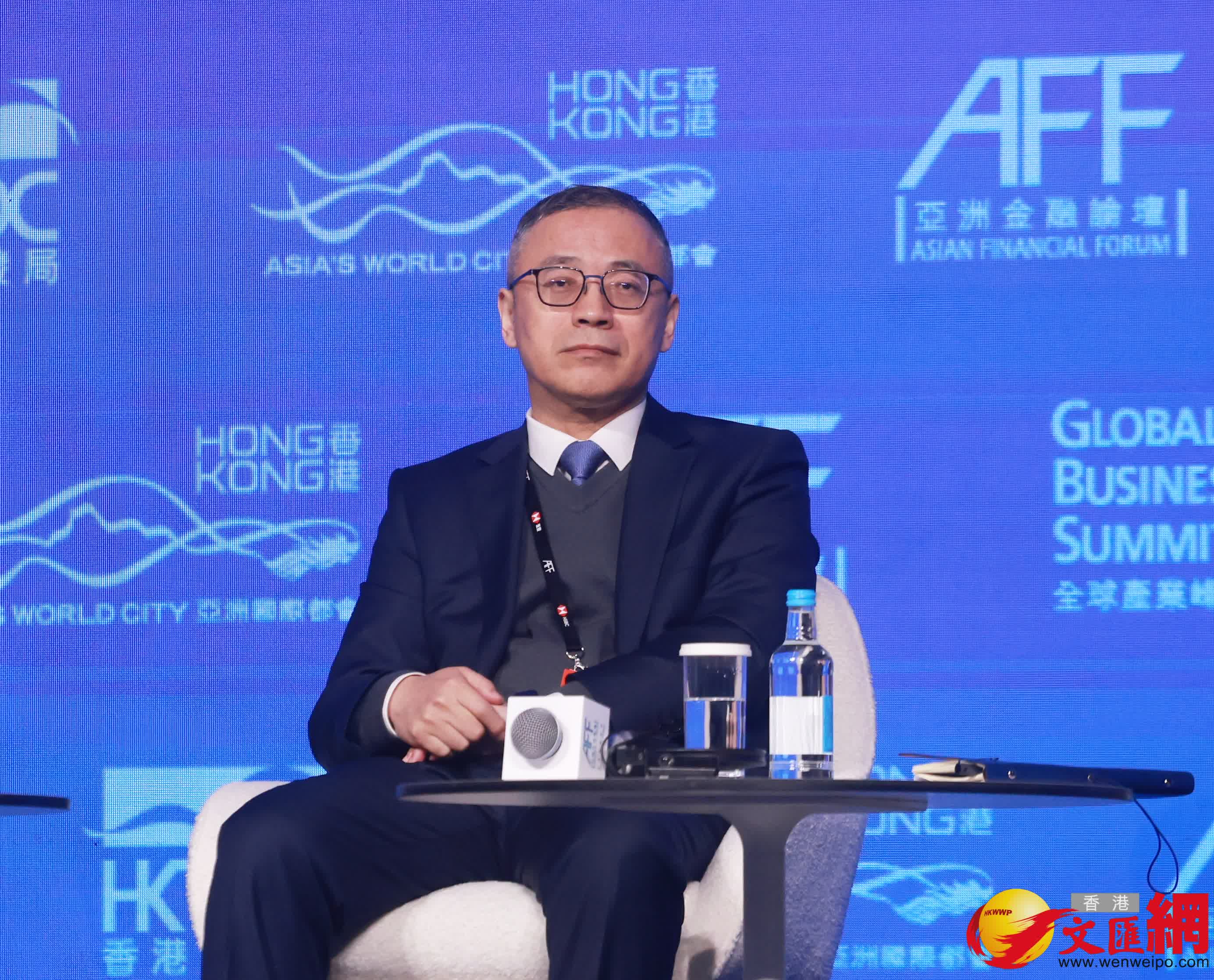 亞洲金融論壇。（香港文匯報記者 郭木又 攝）