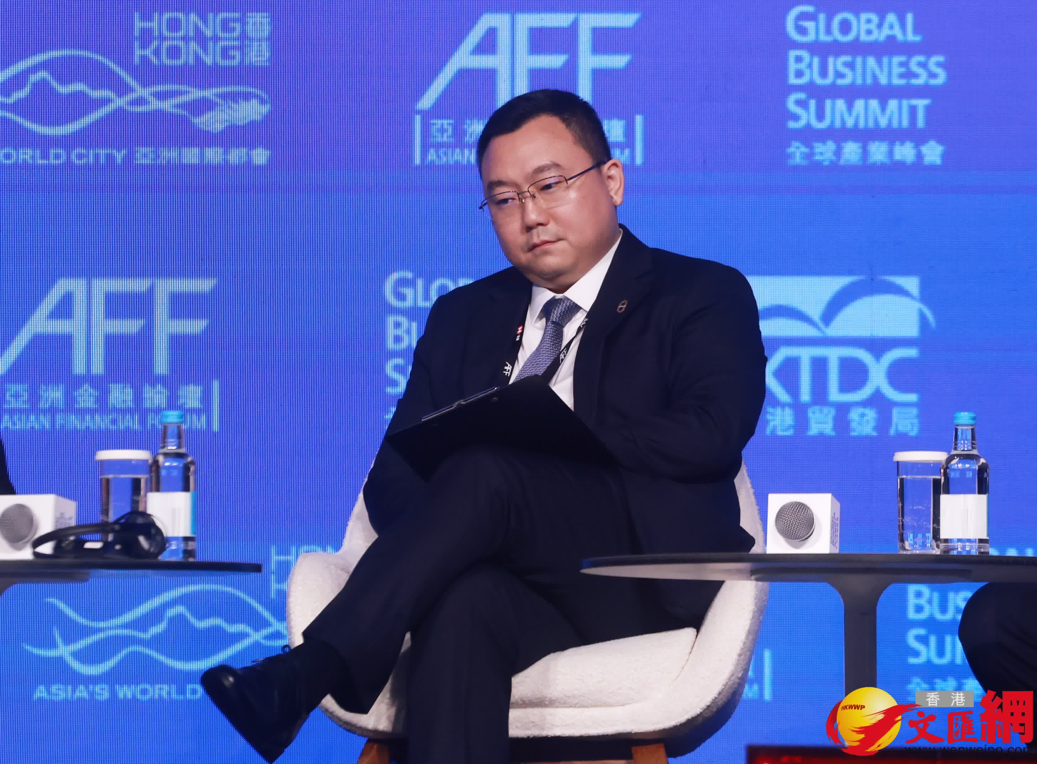 亞洲金融論壇。（香港文匯報記者 郭木又 攝）