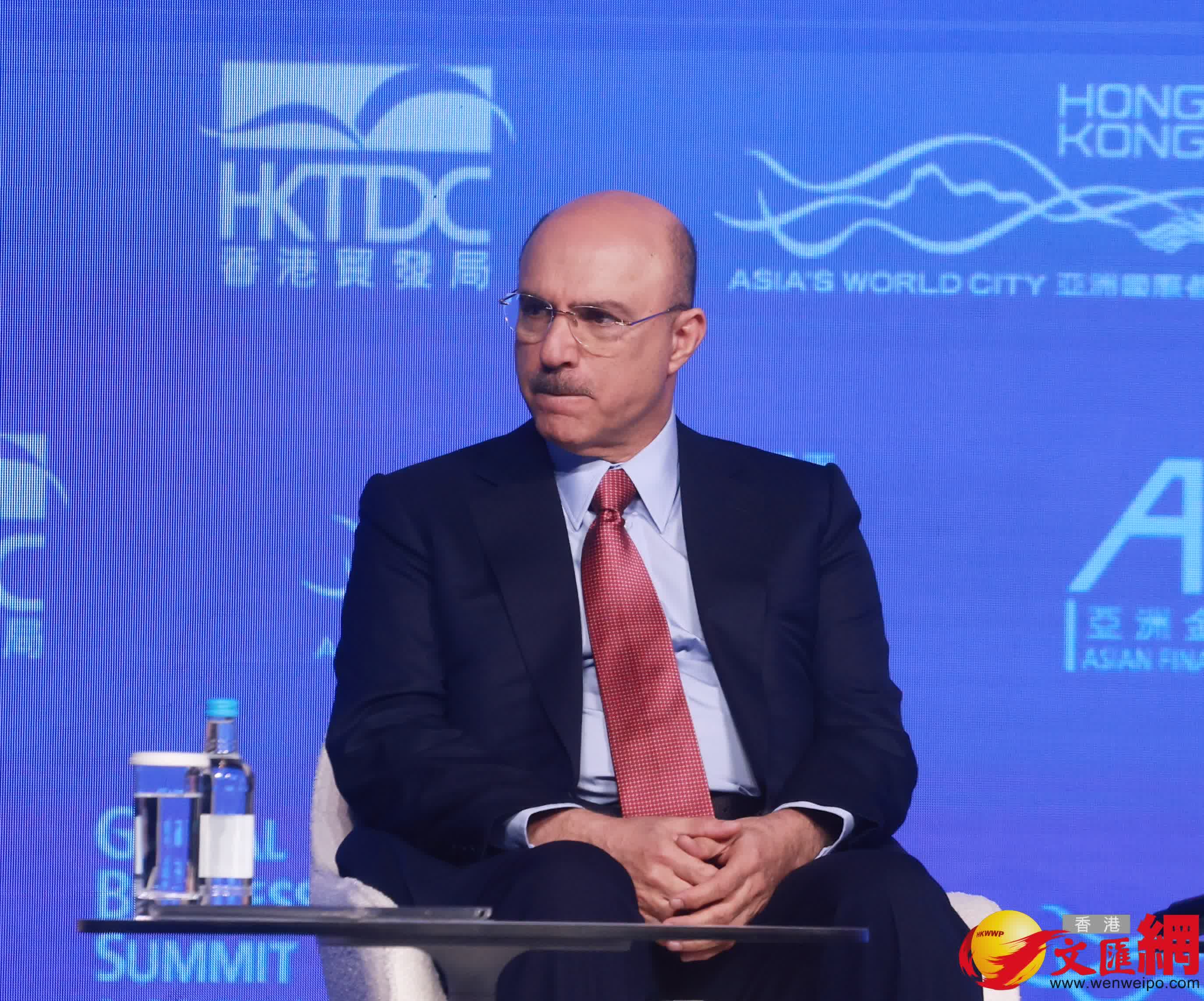 亞洲金融論壇。（香港文匯報記者 郭木又 攝）