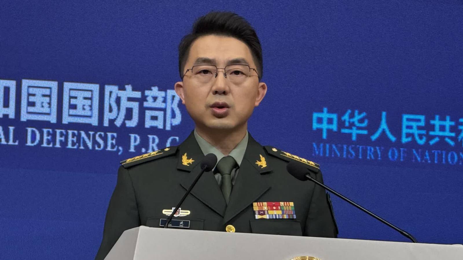 （有片）國防部：所謂「擊沉」中國軍艦純屬自嗨