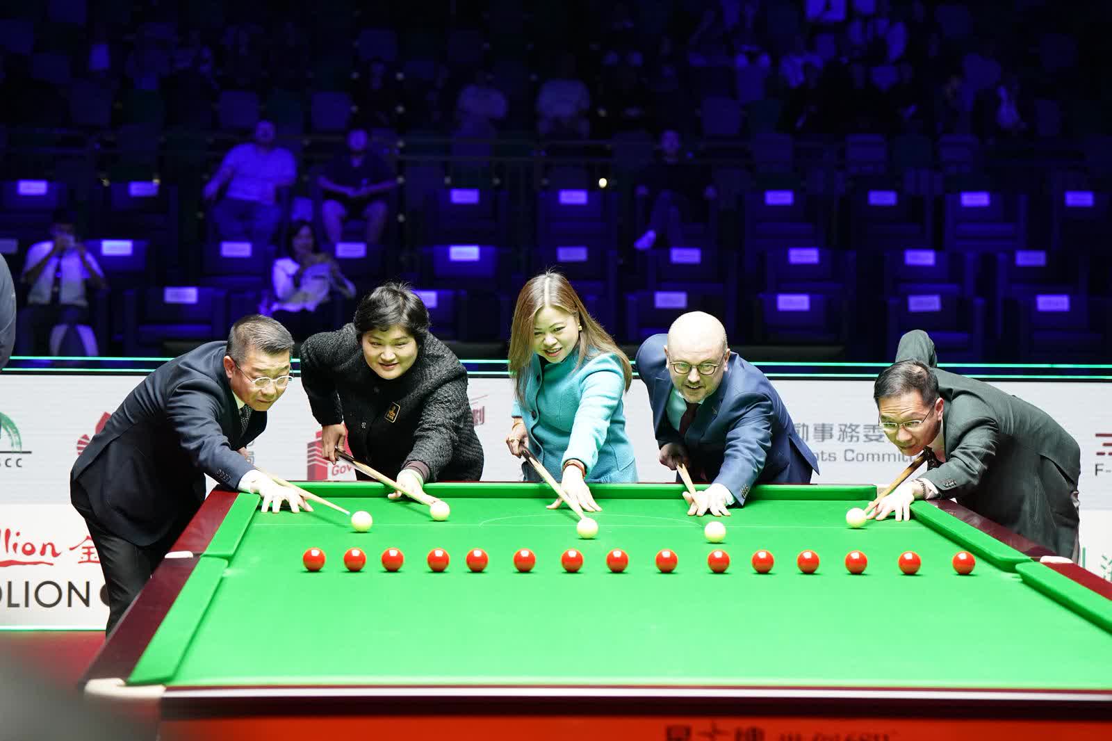 世界桌球大獎賽32強在香港揭幕戰