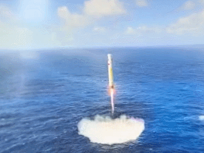 長征十號火箭落歪了？內部人士闢謠：計劃原本就是這樣