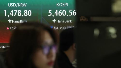 韓國股市連續兩日因大跌觸發熔斷機制