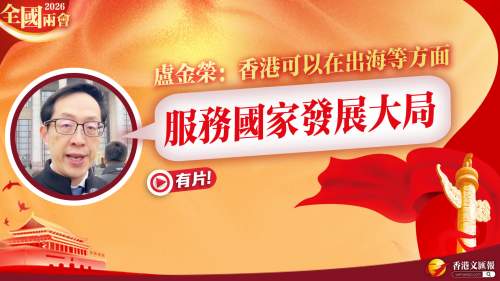 (有片) 全國兩會  │ 盧金榮：香港可以出海等方面服務國家發展大局