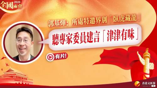 (有片) 全國兩會｜郭基煇：期待結合自身經驗為「十五五」建言獻策