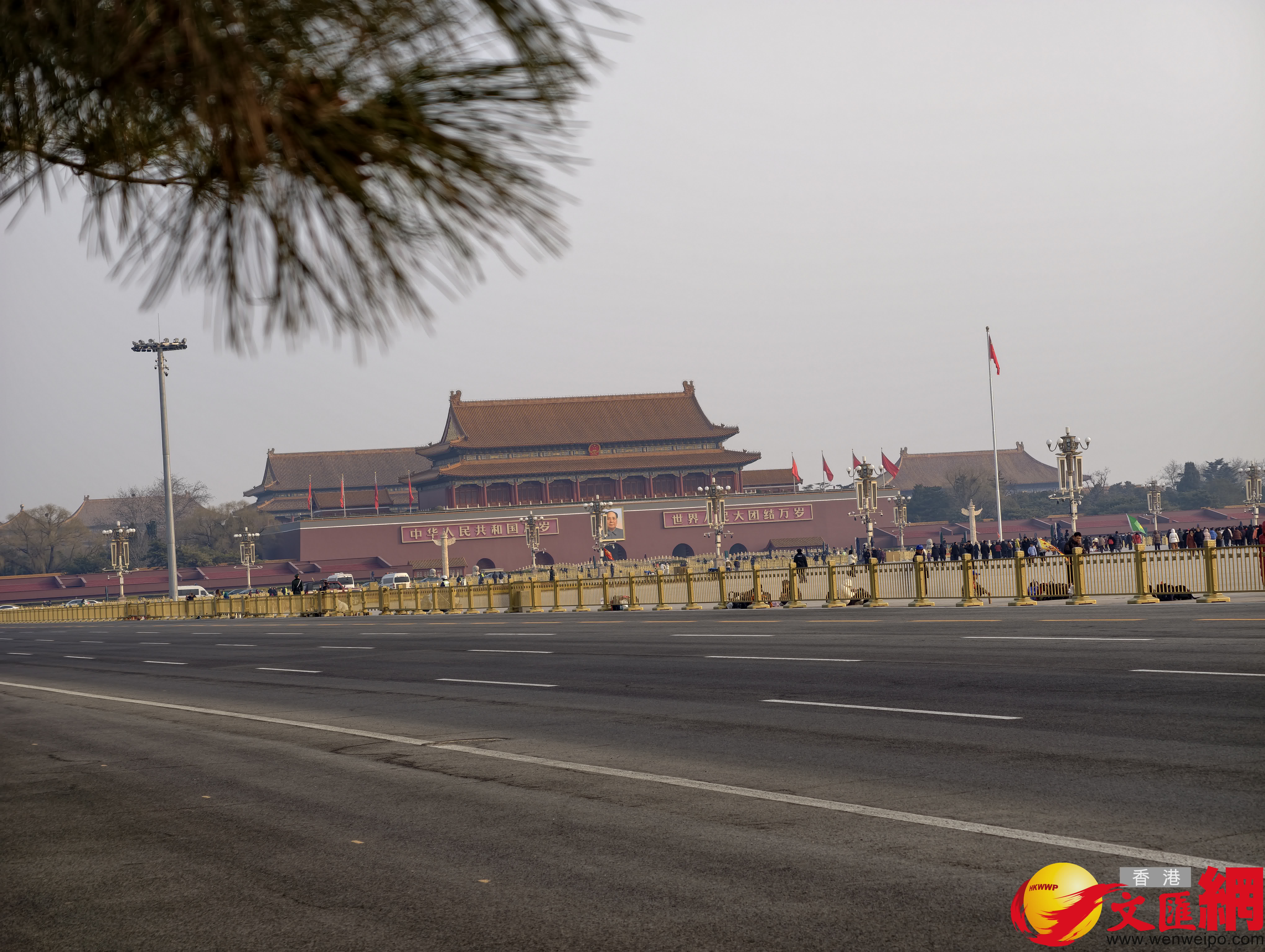天安門廣場。（香港文匯網記者朱燁　攝）
