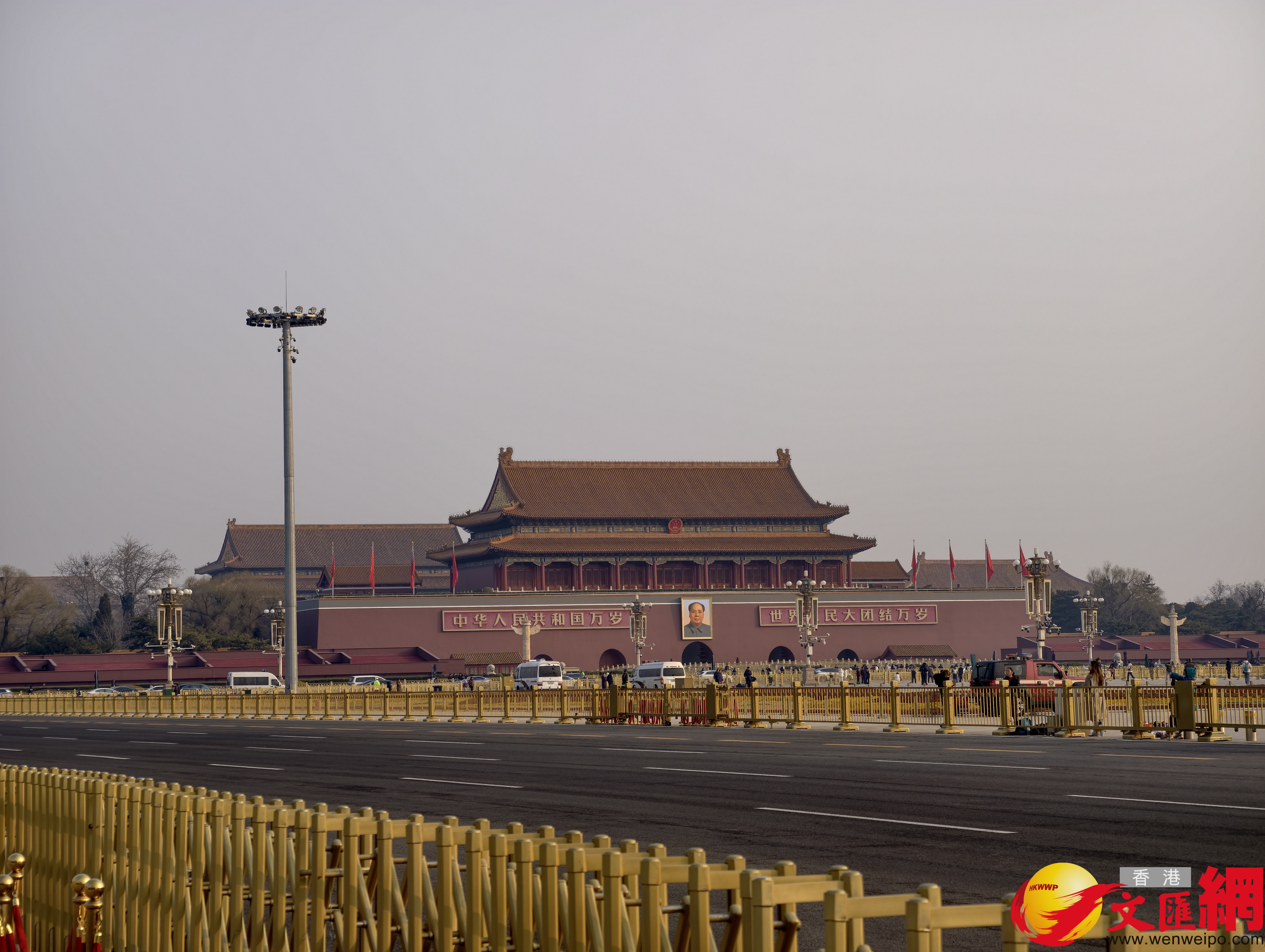 天安門廣場。（香港文匯網記者朱燁　攝）