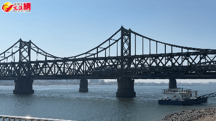 （有片）從丹東駛向朝鮮平壤　中朝國際鐵路專列丹東首發