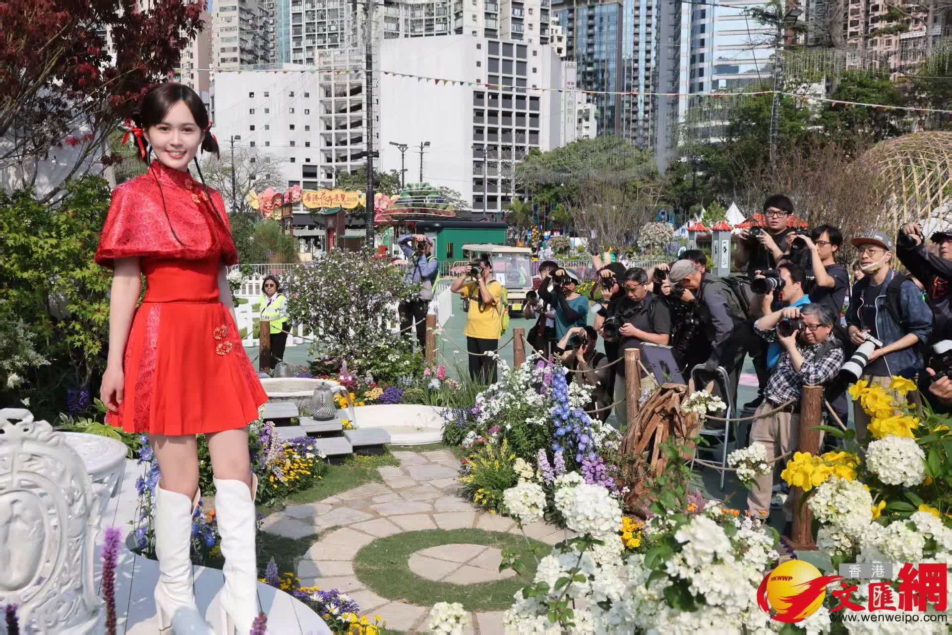 香港花卉展覽2026（香港文匯報記者黃艾力攝）